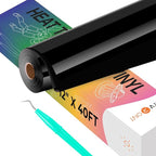 HTVRONT Black HTV Heat Transfer Vinyl by HTVRONT