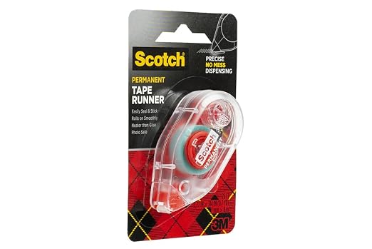 3M 6061 Scotch Double Sided Adhesive Roller Tape Runner, Photo-Safe Adhesive - Image 5