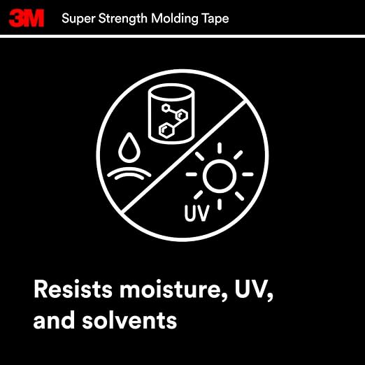 3M Super-Strength Molding Tape, 7/8 in x 15 ft, 1 Roll - Image 14