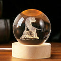 IFOLAINA 3D Tiger Crystal Ball Tiger Gifts by IFOLAINA