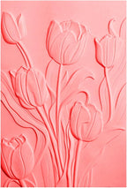 Tulip 3D Embossing Folder for Card Making DIY Scrapbooking Blossom Tulip Flower by CYFUNDESIGN