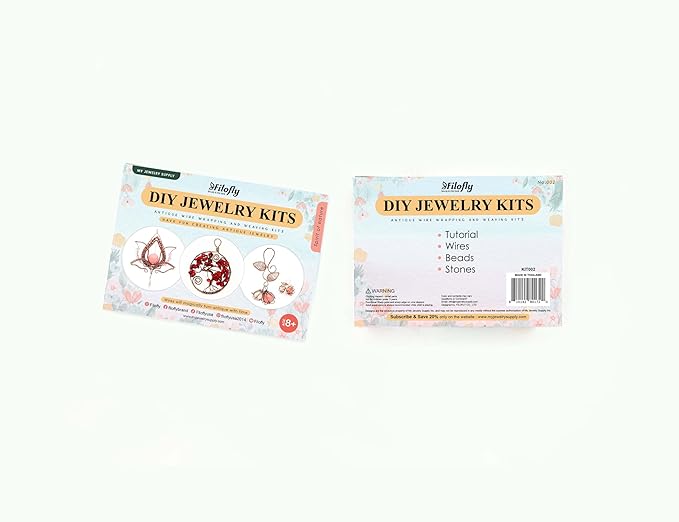 Filofly DIY Jewelry Kit 002, Spirit of Nature Make Your Own Wire Wrapping and - Image 2