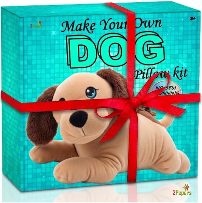 2Pepers Create Your Own Best Friend: DIY No-Sew Plush Dog Craft Kit - Image 5