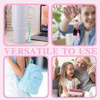 30 PCS Beadable Keychain Bars Bulk, Metal Blank Keychain Bars - Image 7