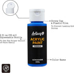 Artkey Acrylic Paint Set, 16 Colors 2 oz/59 ml Acrylic Paint Kit - Image 2