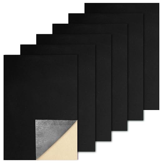 Biaungdo Black Self Adhesive Felt Sheets, 8 x 12 Inch, Felts Fabric - Image 7