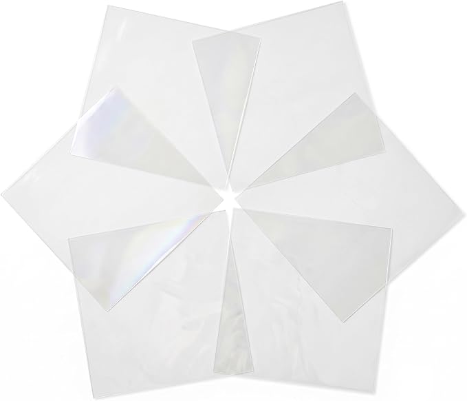FIESTA WRAPS Clear Cellophane Sheets 200-Pack by FiestaWraps