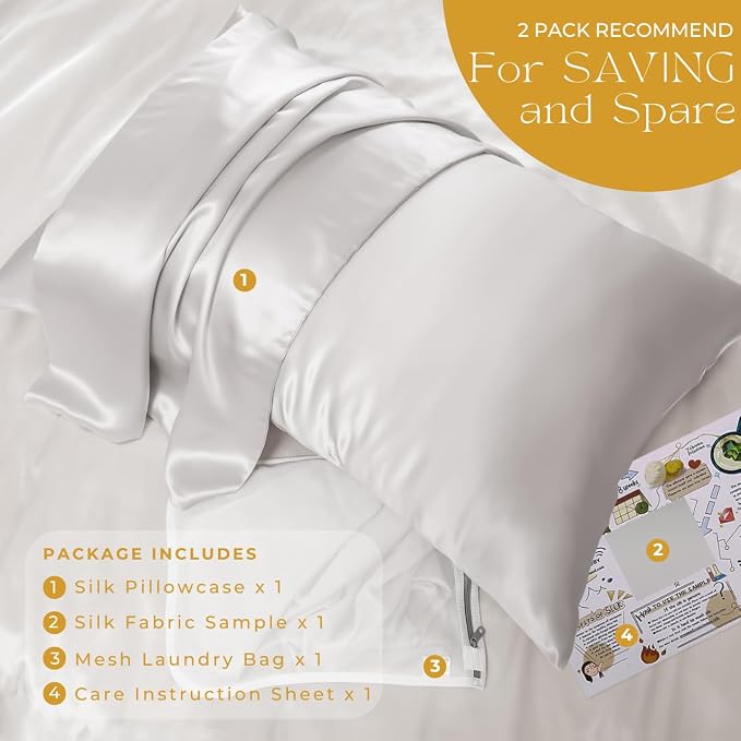 PROMEED 100% Mulberry Toddler Silk Pillowcase - Image 6