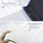 Popotop Large Photo Album Self Adhesive 4x6 5x7 8x10 Scrapbook Album DIY - Image 7
