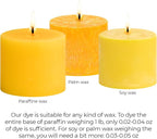 Yellow Candle Dye 2oz for Soy Candle Making – Highly Concentrated Candle Wax - Image 5