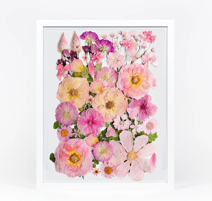 Pink Dried Pressed Flower for Resin, Real Nature Pressing Floral Leaves for DIY - Image 4