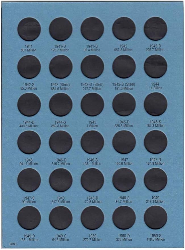 Whitman US Lincoln Cent Coin Folder Four Volume Set 1909 - Image 5