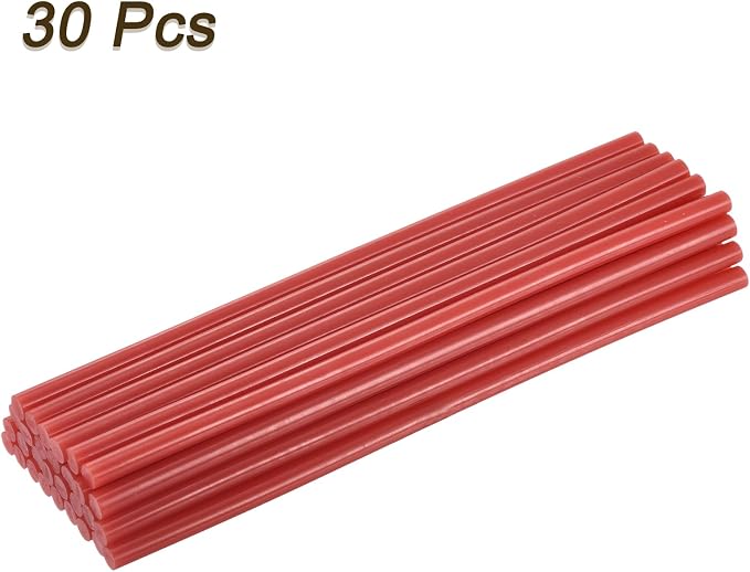 uxcell 30pcs 7mm x 200mm Full Size Hot Glue Gun Sticks 8-inch x 0.27-inch High - Image 3