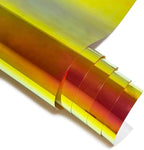 Holographic Heat Transfer Vinyl Roll 12 Inch x 6 FT, Metallic Sheen Iron On by Unknown