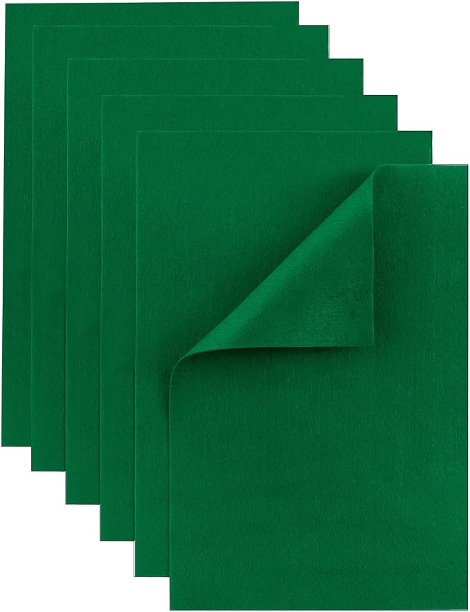 HaoFeiJH Green Felt Fabric Sheets by HaoFeiJH