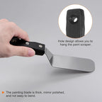 HARFINGTON No.5207 Painting Palette Knife Stainless Steel Flat Large Spatula - Image 5