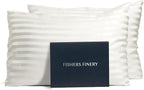 Fishers Finery 25mm 100% Pure Mulberry Silk Pillowcase Set by FishersFinery