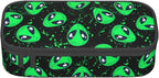 Funny Green Alien Pencil Case Organizer Big Capacity Pencil Pouch Stationery - Image 8