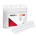 Arrow Mini Hot Glue Sticks, 200 Pack Clear Glue Gun Sticks, Craft General by ArrowToolGroup
