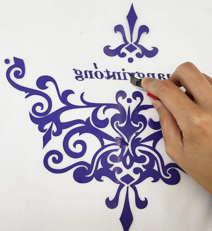 guangyintong Purple Matte HTV Vinyl Roll, Heat Transfer - Image 4
