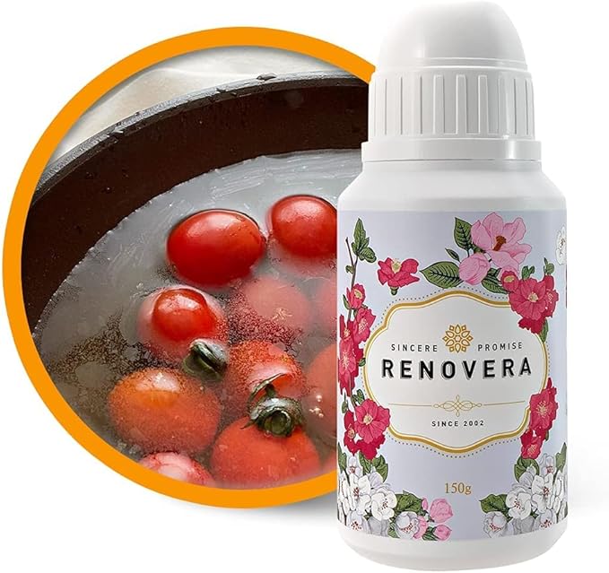 Fruit & Vegetable Wash | Gentle Enough for Baby Food, 1 Bottle Lasts 1 Year, Single Ingredient, Removes Residues, Calcium Helps Keep Produce Fresh 20x Longer