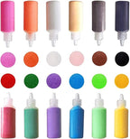 Panxxsen 12 PCS Art Sand, 1.25oz Bottles DIY Arts and Crafts Kit, Scenic Sands - Image 3