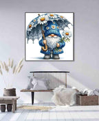 Gnome Cross Stitch Kits for Adults Beginner, Flower Counted Cross Stitch Kits - Image 4