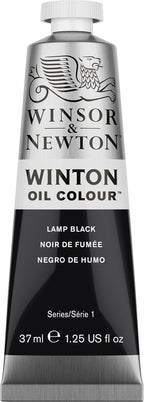 Winsor & Newton Winton Oil Color, 37ml Tube, Lamp Black - Image 11