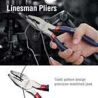 WORKPRO Large Pliers & Wrench Set 6-Piece - Image 7