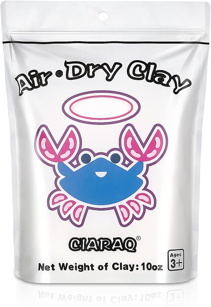 CiaraQ Air Dry Clay Kit – White Modeling Clay | by CiaraQ