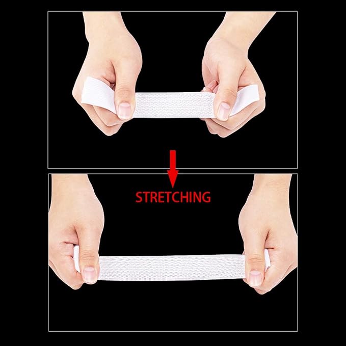 Elastic Bands for Sewing White 1 Inch 12 Yard High Elasticity Knit Spool Sewing - Image 6