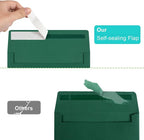 70 Packs of Invitation Envelopes, A2 Dark Green Postcard Envelopes - Image 3