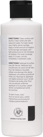 FolkArt 7191 Frost Effect Top Coat, 8 oz. - Image 3