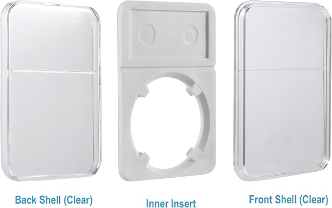 10-Pack Coin Slab Display Holder, Storage Case - Image 2