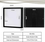 8x8 Shadow Box Frame Display Case - Image 2