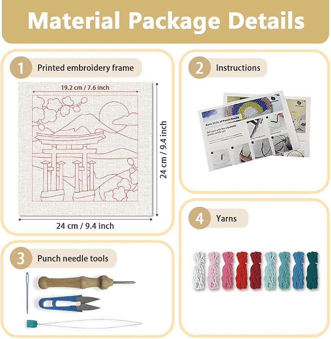 Doodlream Mount Fuji Torii Needle Kit - Image 2