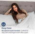 Body Pillowcases Set of 4-20x54 Long Body Pillow Case - Image 5