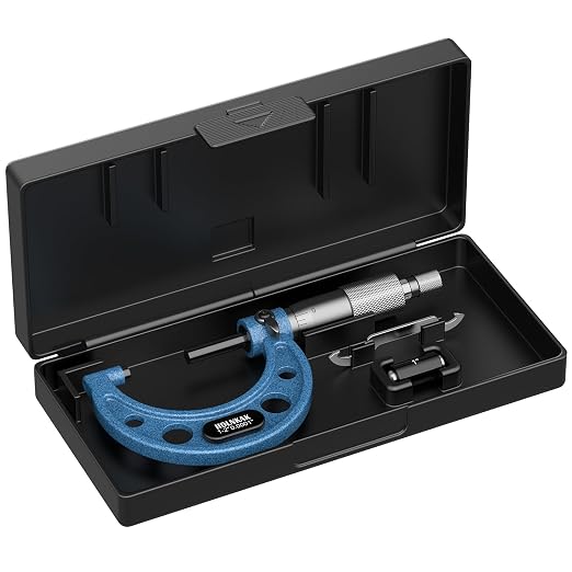 HDLNKAK Outside Micrometer, 1-2" Machinist Micrometer, 0.0001" Graduation - Image 7