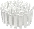 35 Inches Mini Fairy Garden Fence DIY Small Wood Decorative Picket Fence Micro by XFGSYXS
