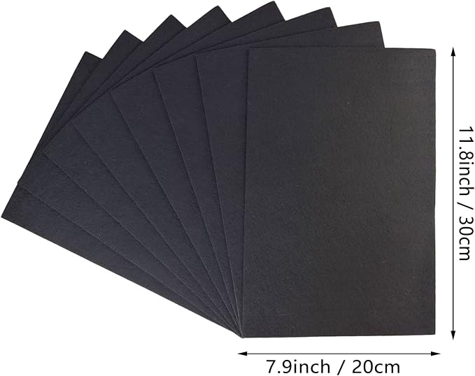 Jtnohx Stiff Felt, 2mm Thick Felt Sheets - Image 2
