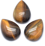 Fashewelry Natural Teardrop Flat Back Cabochons Beads by FASHEWELRY
