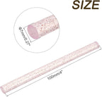 uxcell Mini Hot Glue Sticks for Glue Gun 7mm x 100mm Glitter Transparent Pink - Image 2