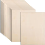 AWIZOM 12 Pack Basswood Sheets for Crafts 12 x 16 x 1/16 Inch-2 mm Thick by AWIZOM