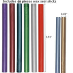 40 Pcs Glue Gun Sealing Wax Sticks - Image 2