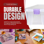 ArtBin 6955JS Super Satchel Compartment Box Clear Craft Organizer Storage Case - Image 6