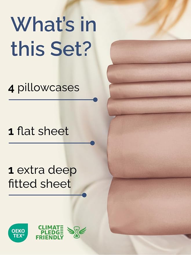 Extra Deep Cal King Sheet Set - Image 2