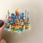 50 PCS PET Middle Eastern Style Stickers - Image 6