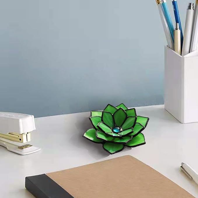 Artificial Succulent Plant, Handmade Faux Succulent Home Decor Gift - Image 4