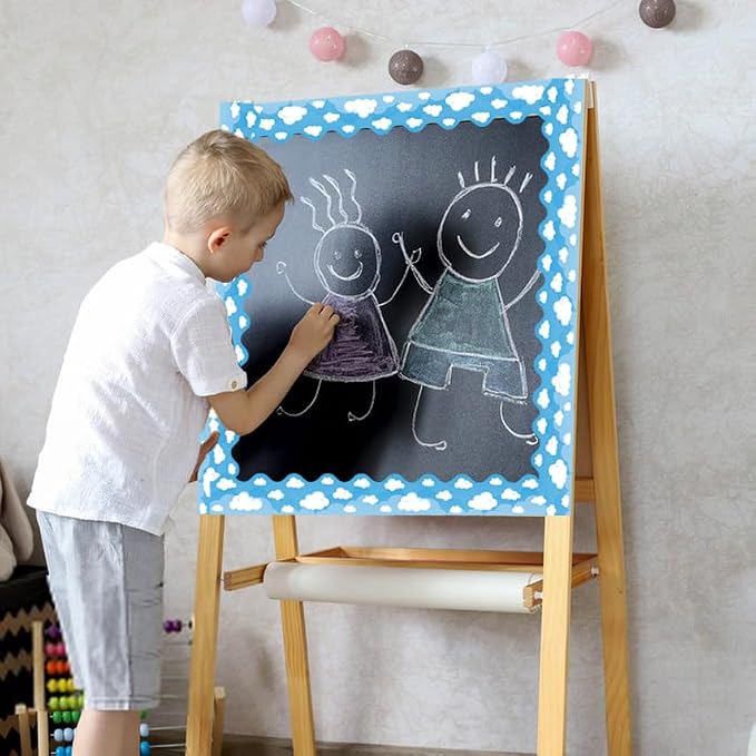 69 Ft Bulletin Board Borders, Straight Rolled Border Trim - Image 7