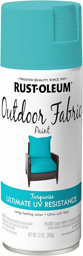 Rust-Oleum 358842 Outdoor Fabric Spray Paint, 12 oz by Rust-Oleum